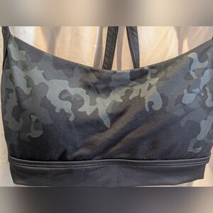 Bloch Black Camo Sports Bra - M